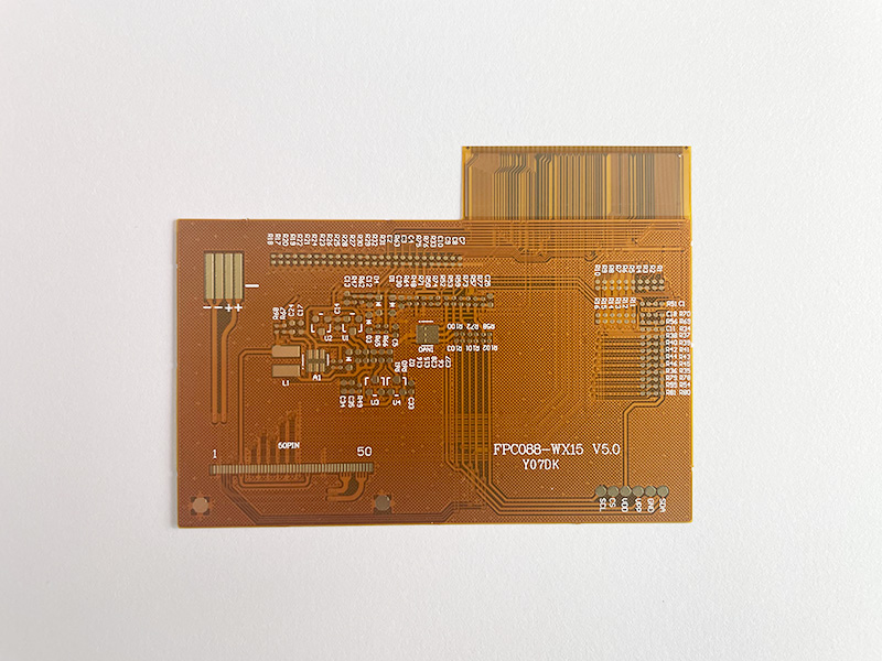 Double-sided module FPC circuit board