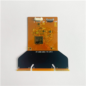 Double-sided capacitive screen flexible circuit board
